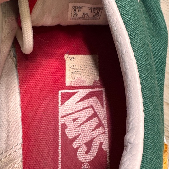 Vans Old Skool Yacht Colorblock Suede Canvas Skate Shoes Mens - 8.5 Womens - 10 - Picture 8 of 10